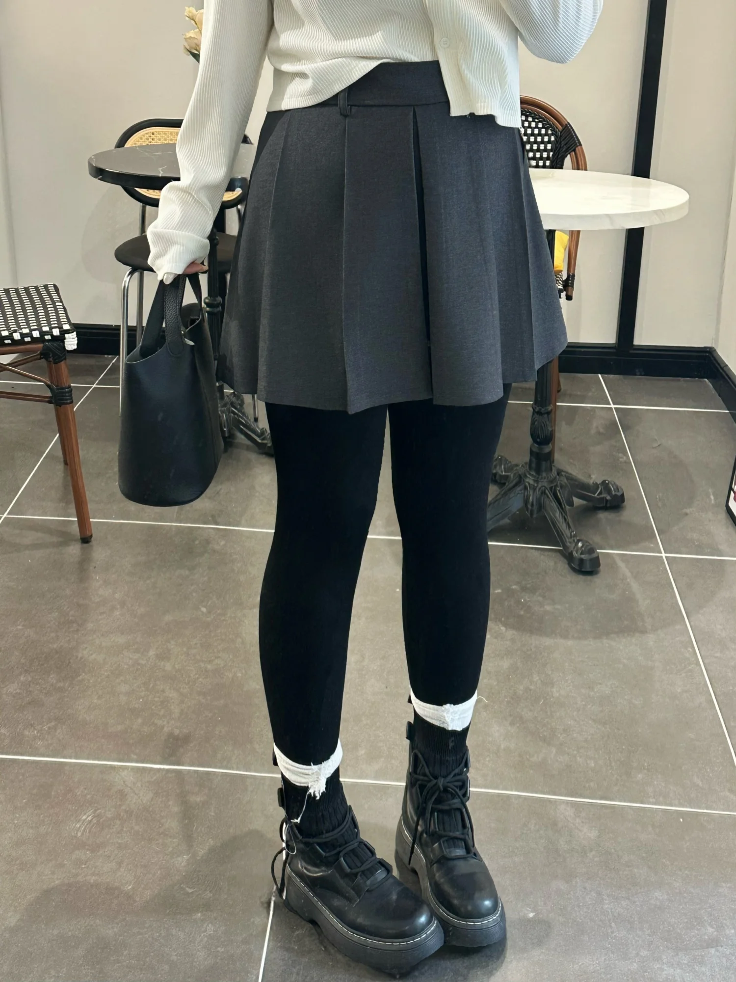 

Юбка А-силуэта плиссированная больших размеров, весна 2026, новая коллекция, в корейском стиле, стройнящая, универсальная, плотная, для женщин, повседневная, модная