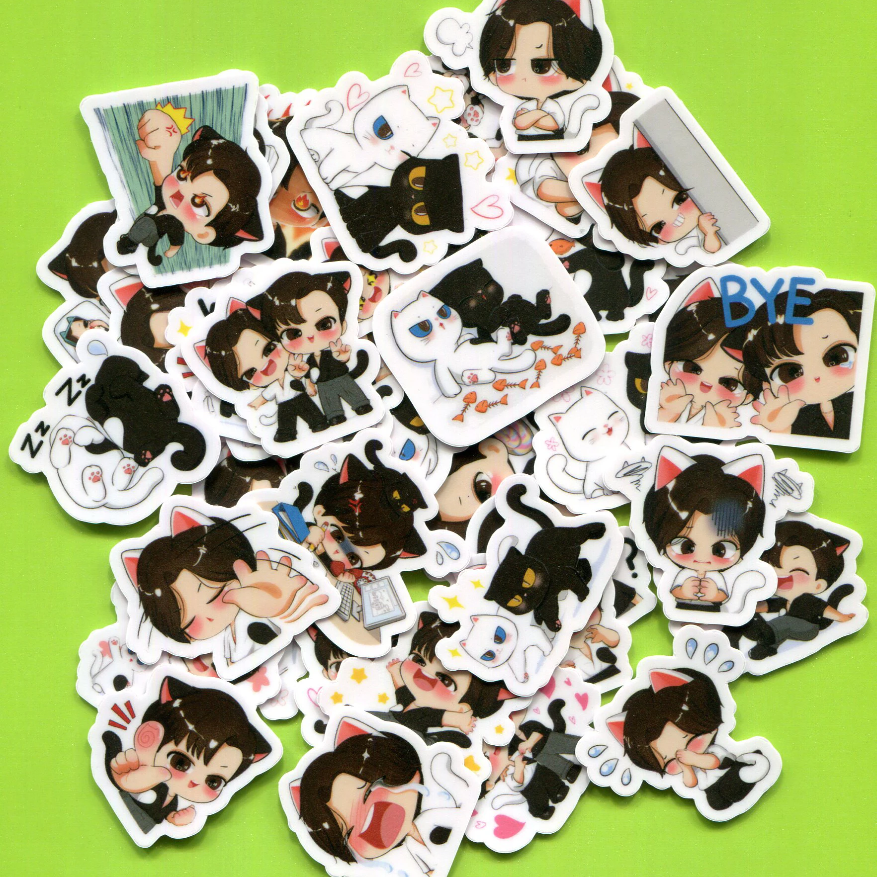 40pcs four minute mile breaker Roger Bannister Sticker