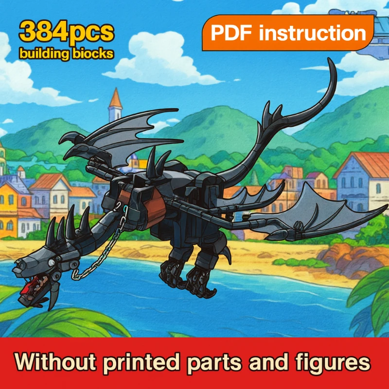 

Rings Movie Series Beast Building Block Creative DIY Assembly Collection Toys Gfit MOC Beast Bricks Model