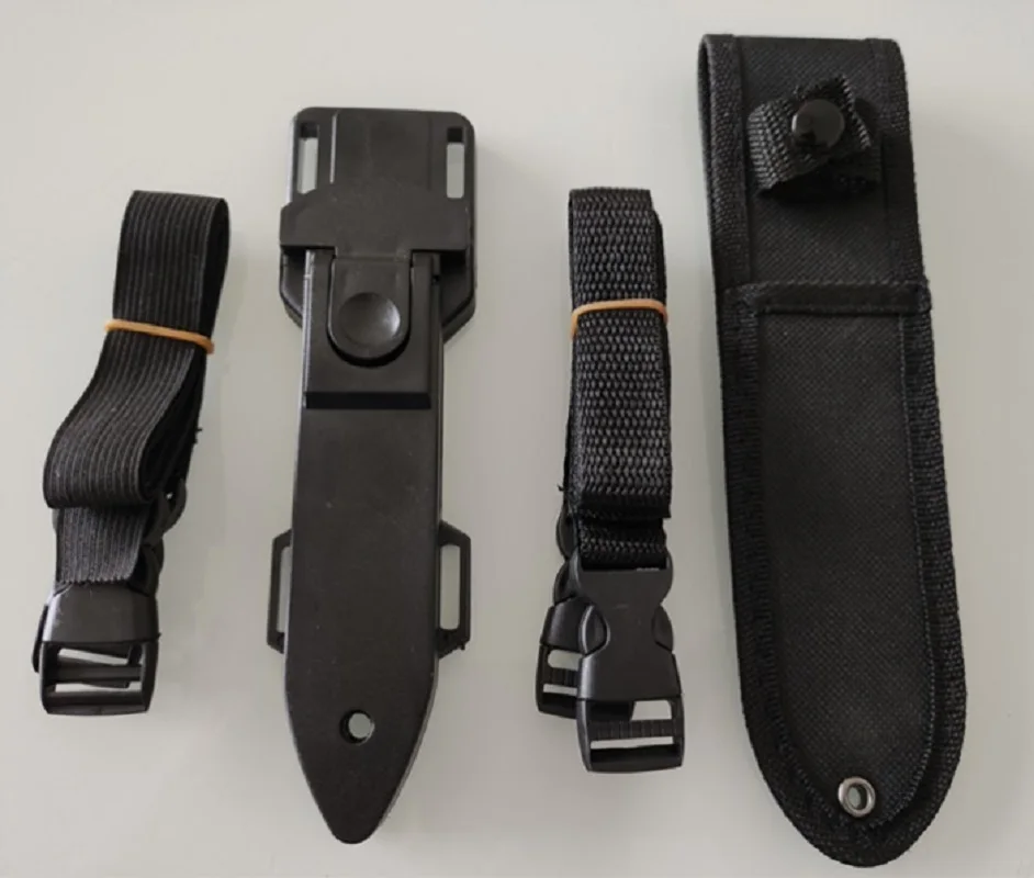 Knife Leg Strap Universal Nylon Fabric Tactical Outdoor Leg Strap Sheath Plastic Diving Portable Knife Cover