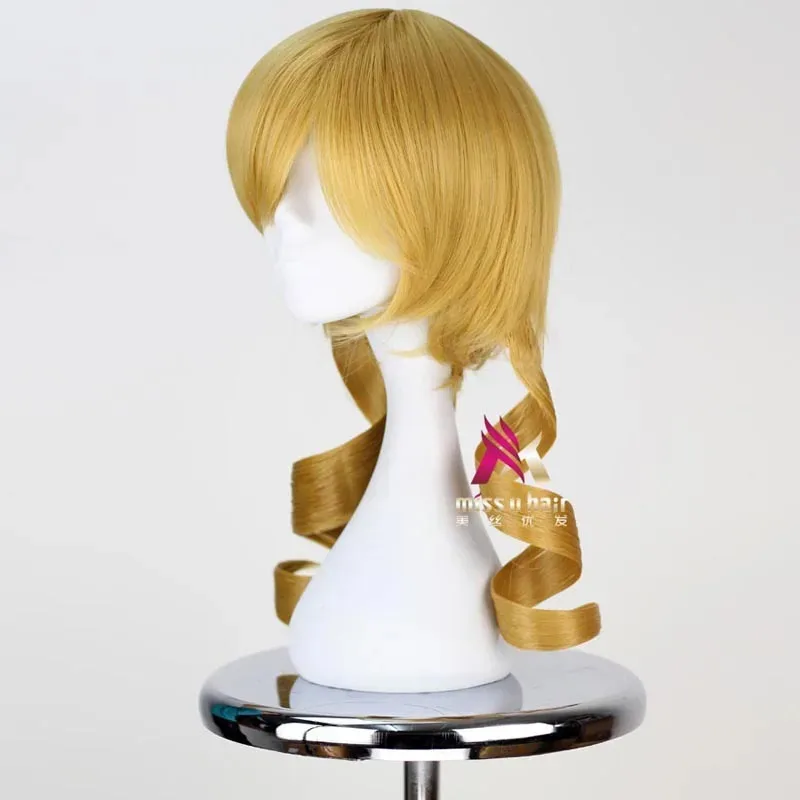 

Аниме Puella Magi Madoka Magica Tomoe Mami Косплей Парик Золотистый Блондин Синтетические Волнистые Волосы Женские Парики Для Костюмированной Вечеринки