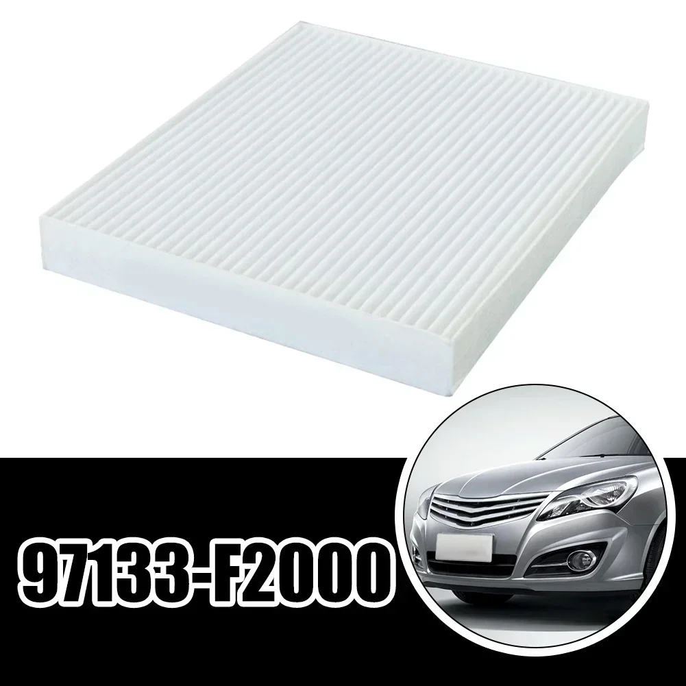 Car Parts Cabin Air Filter 97133-F2000 Accessories For Kia 2018-2021 L4 1.6L Replace 1Pcs Durable High Quality Practical