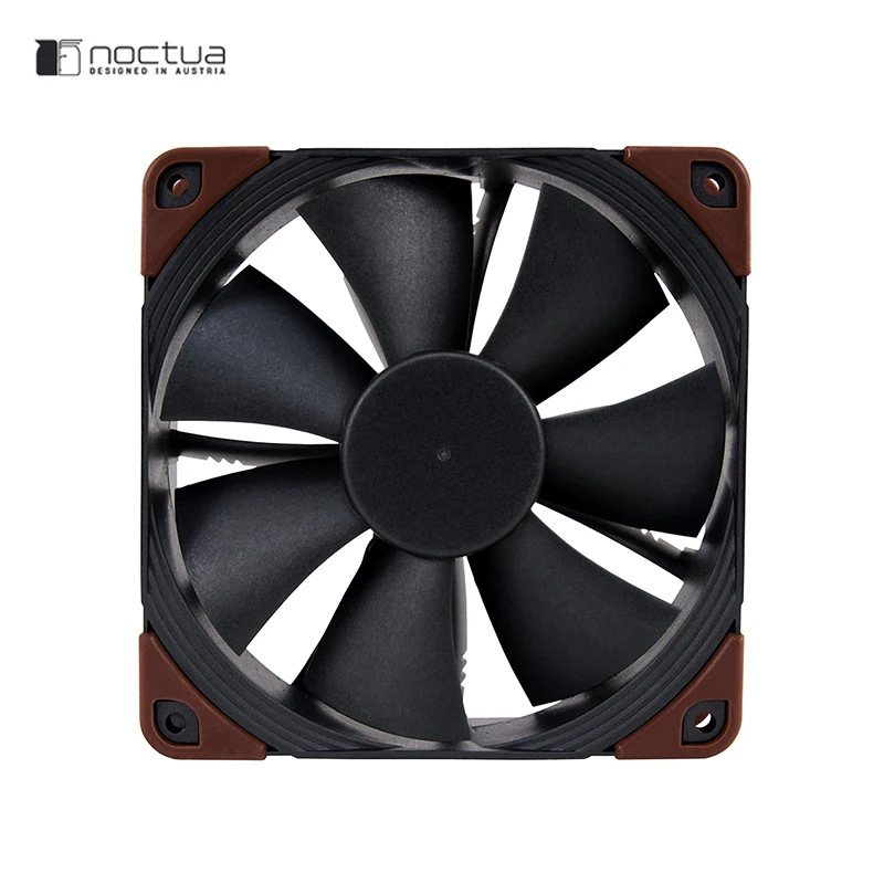 Noctua NF-F12 industrialPPC Case Fan Silent 120mm PWM 12V/24V 2000/3000RPM Computer High Performance CPU Cooling Fan