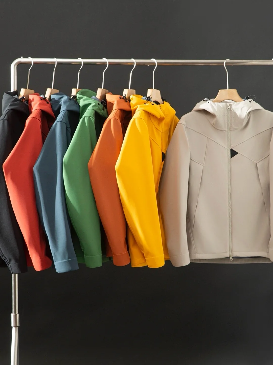 

Уличная куртка Softell с капюшоном для мужчин, водонепроницаемая, ветрозащитная, осенне-зимняя, для пар, молодежная, приталенная, с длинными рукавами