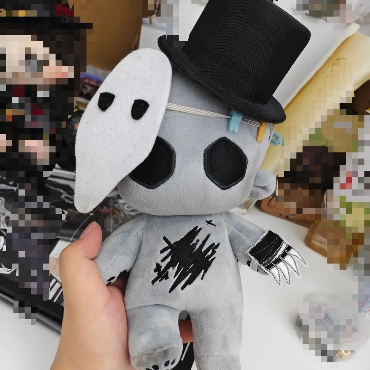 

Аниме игра Identity V Jack аниме косплей 20 см сидячая поза фигурка плюшевая подушка платье диванные подушки мультяшные украшения подарок