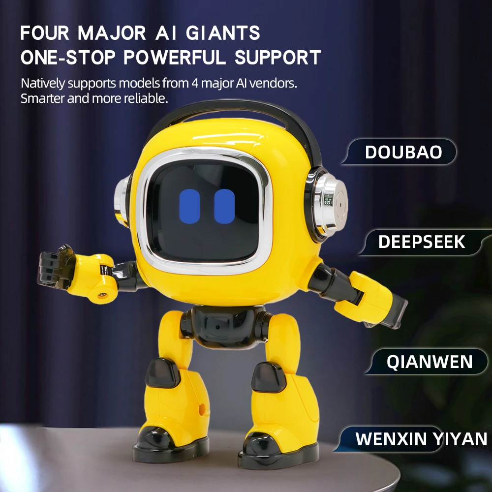 Bild 5: KI-Sprachroboter Unterstützt 37 Sprachen mit Deepseek KI-Haustieren Intelligenter Begleiter Begleitender Roboter KI-Smart-Roboter Sprachsteuerung