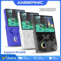 ANBERNIC-consola de juegos portátil RG40XXV, pantalla IPS de 4 pulgadas, Joystick RGB, reproductor de vídeo E-book, compatible con transmisión WIFI, salida HDMI