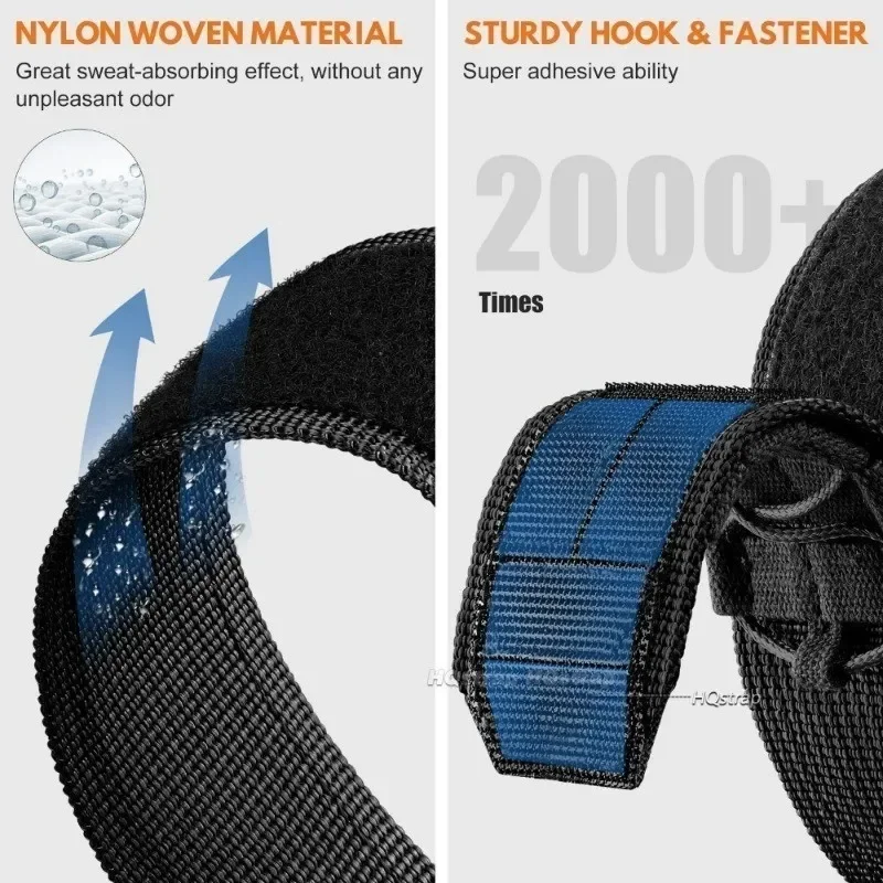 Sport Nylon Strap for Casio Watch Accessories Watch Band 22mm Wrist for Men Women Bracelet High Quality Straps