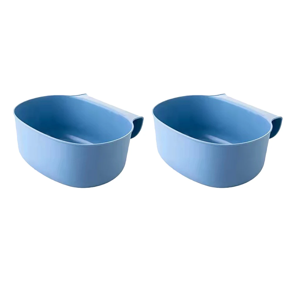 

2 Pcs Hanging Trash Can Cabinet Mini Garbage Small Kitchen Countertop Bathroom Cans