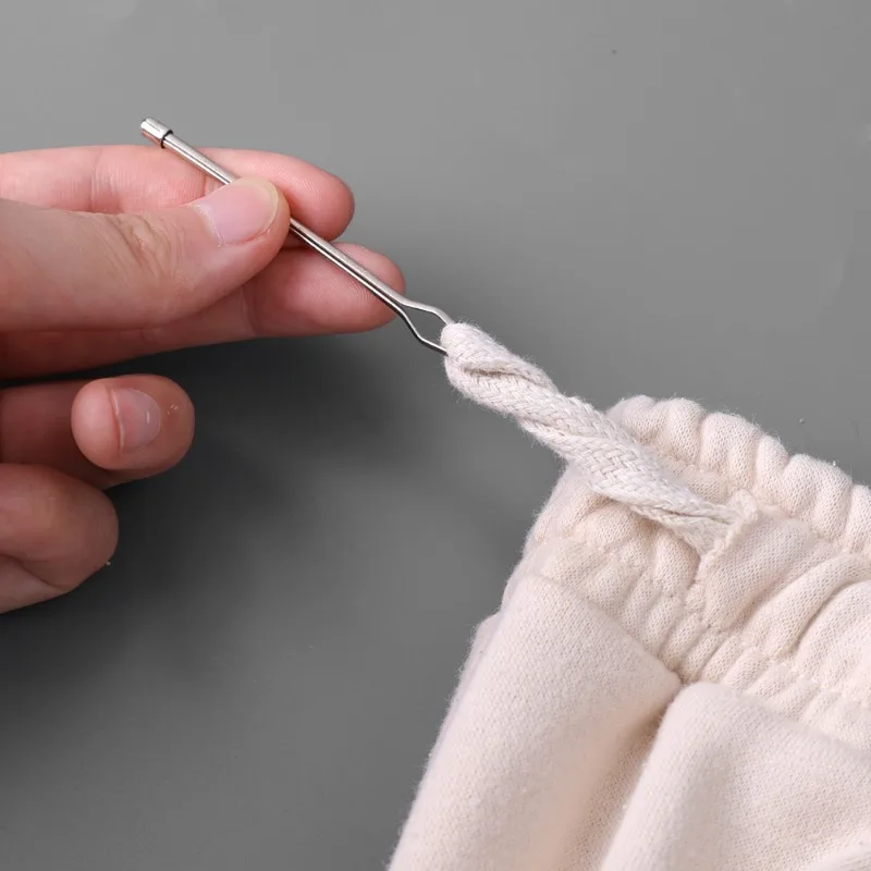 1/20pcs Wear Rope Garment Clips Sewing DIY Apparel Sewing Elastic Band Tape Punch Cross Stitch Threader Waist Rope Threading