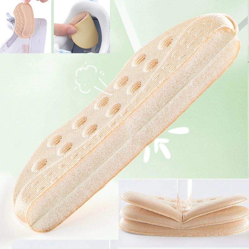 4pcs Shoe Pads for High Heels Pain Relief Anti-wear Cushion Heel Protectors Shoes Sticker Foot Care Liner Grip Insole Insert Pad