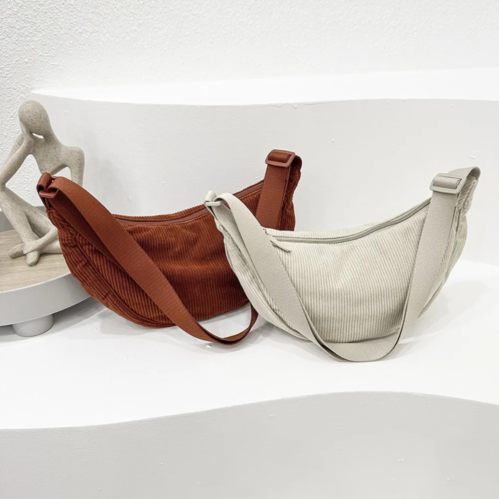 

Сплошные цветные вельветовые сумки через плечо, женская модная простая сумка на плечо, осенне-зимняя женская повседневная универсальная поясная сумка