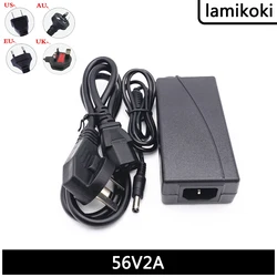 56V 2A Switching Power Adapter 2000ma 56V POE Switch Monitoring Video Recorder Power Supply Foot Security