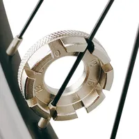 Bike Bicycle Wheel Spoke Wrench Tool Hand Ring Tool Mountain Road Bike Adjustment Tool 9/10/11/12/13/14/15 High Hardness Steel
