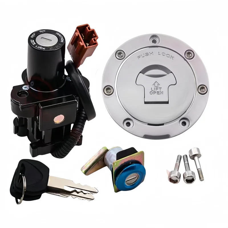 For Honda CBR 600 1000 RR Fuel Gas Cap Ignition Switch Seat Lock Key CBR600RR CBR1000RR 2008 2009 2010 2011 2012 2013 2014-2016