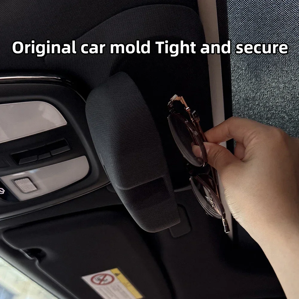 For Volvo XC60 XC90 S60 V60 S90 V90 V60 2018-2025 Sunglasses Storage Car Glasses Case Roof Glasses Clip Case Interior Trim
