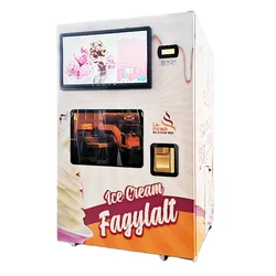 Ice Cream Machine Vending Coin Slot Payment Automatically Soft Ice Cream Self-service