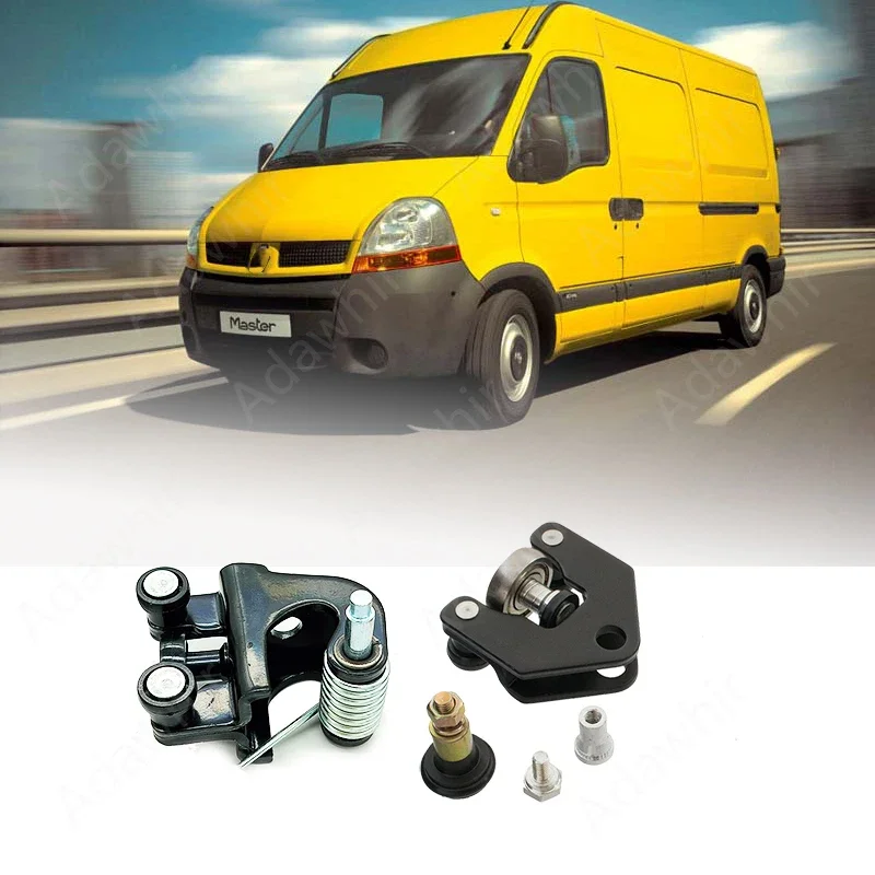 Left Sliding Door Rollers for For RENAULT MASTER II OPEL MOVANO NISSAN INTERSTAR  1999-2010 7700352380L 8200080743 8200080754