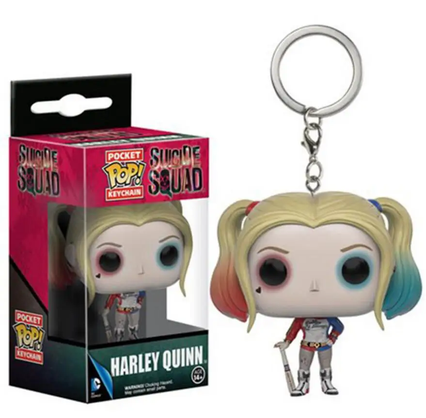 FUNKO Pocket New Suicide Squad The Joker Harley Quinn Pocket Pop
