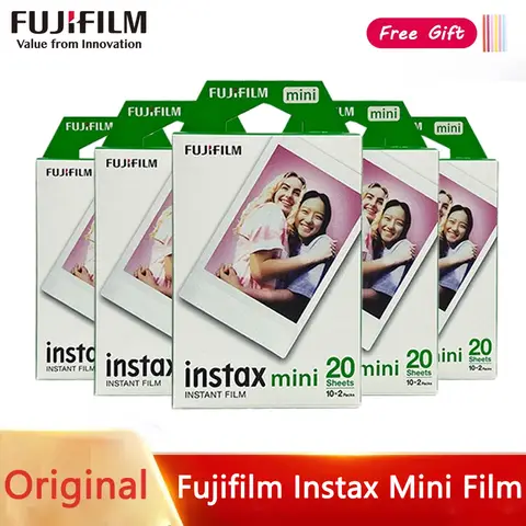 Fujifilm Instax Mini Film Witte Rand 10-100 Vellen Instax Mini LiPlay 11 12 8 7s 70 90 SP-2 LINK Instant Camera Foto Film Papier
