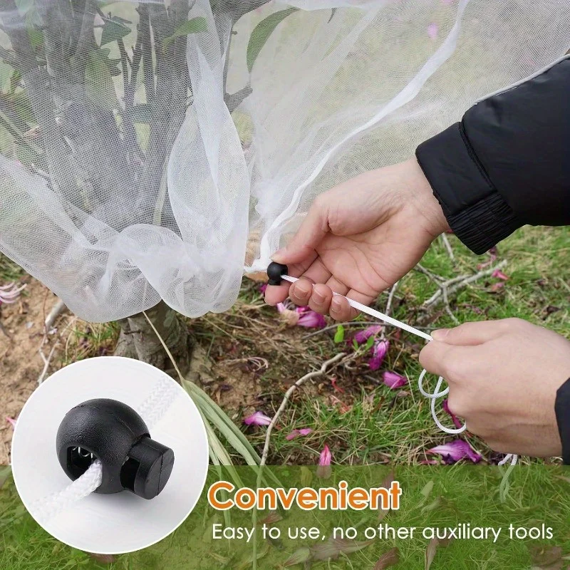 1pc Garden netting plant protection cover, suitable for tomato plants, garden pest and bird prevention facilities