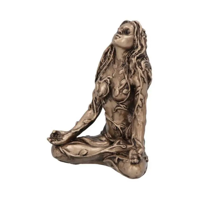 1Pcs Mother Earth Statue Gaia Goddess Resin Sculpture Crafts Garden Ornaments Gifts Home Desktop Decoration