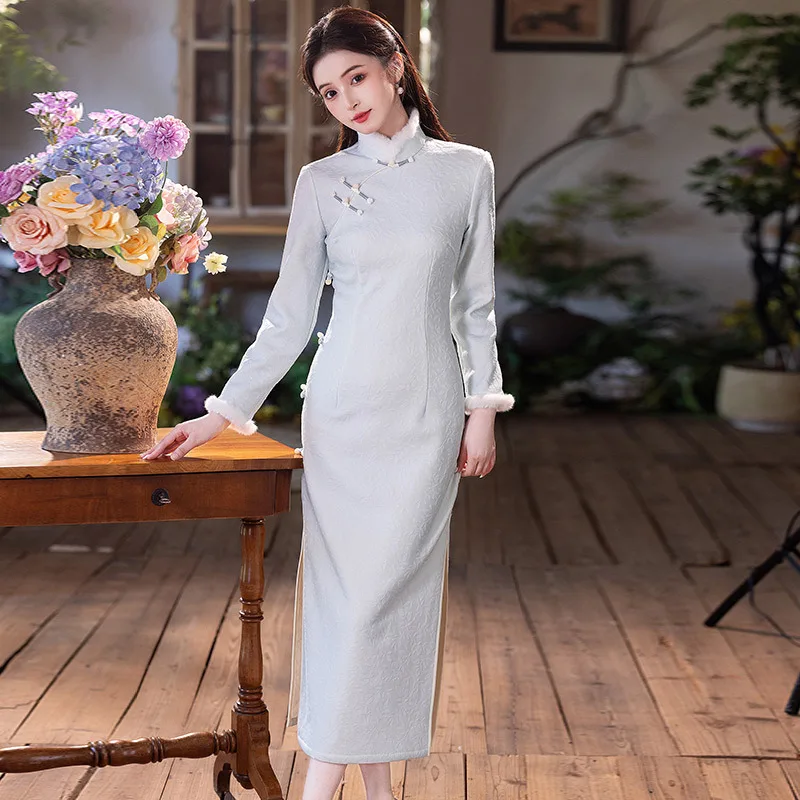 abito-da-sera-elegante-da-donna-in-ciniglia-jacquard-con-bottoni-vintage-colletto-alla-coreana-maniche-lunghe-stile-qipao-cheongsam