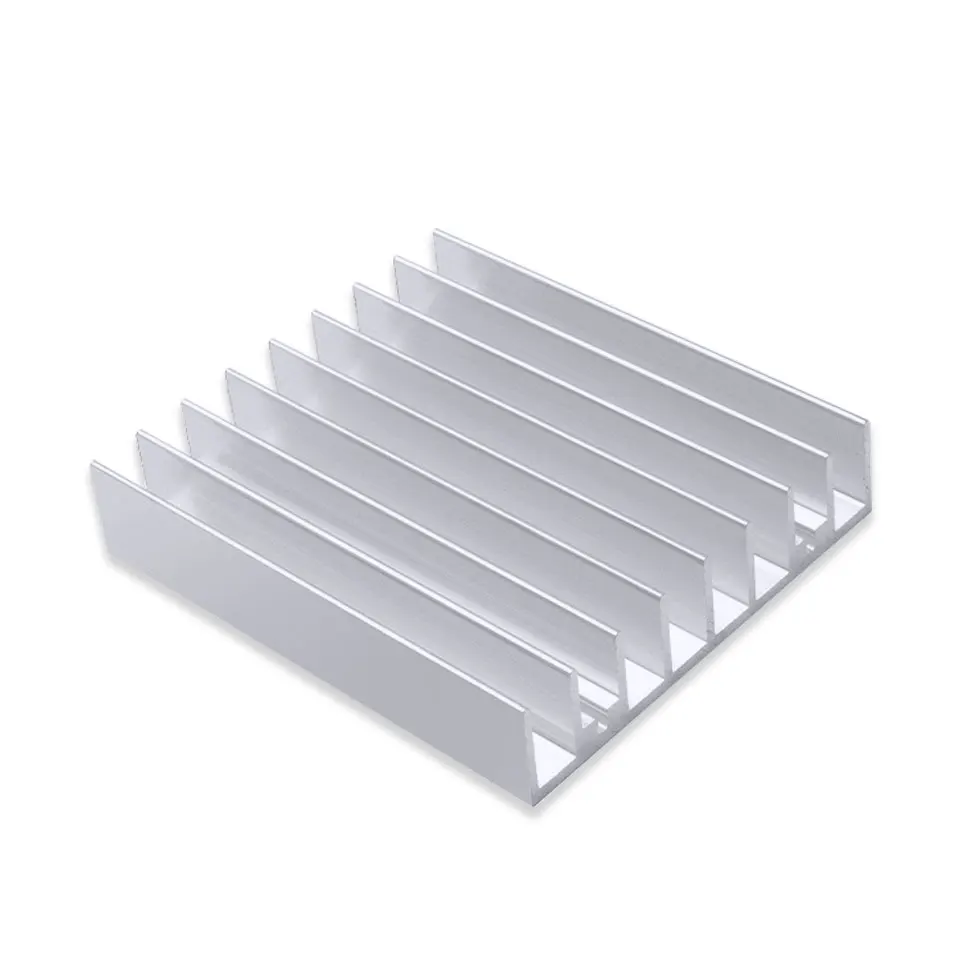 LED Heat Sink Aluminum Alloy 75x65x15mm Heatsink Radiator Speed Controller Circuit Board LED Driver Aluminum Block