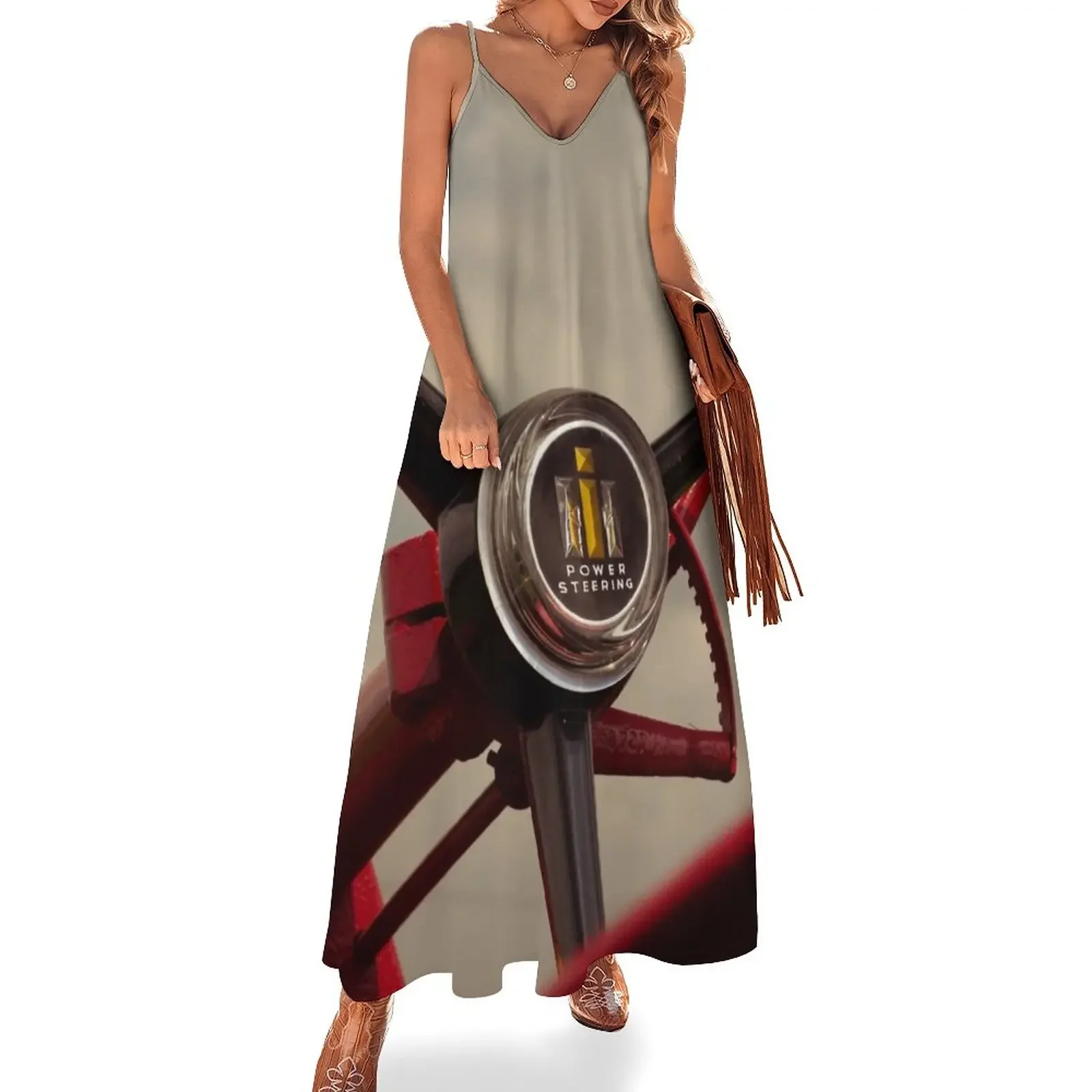 

Power Steering Sleeveless Dress women's summer dresses 2025 Women's skirt Dress