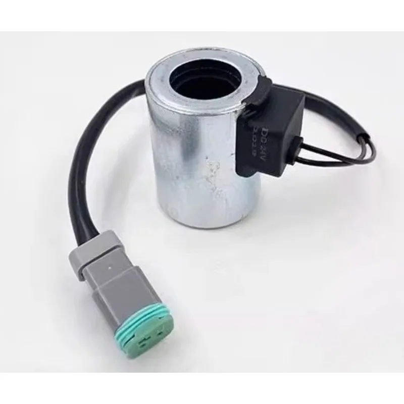 

Excavator Pilot Safety Lock Solenoid Coil Spool Valve for XCMG XE55 60 65 75 80 135 150