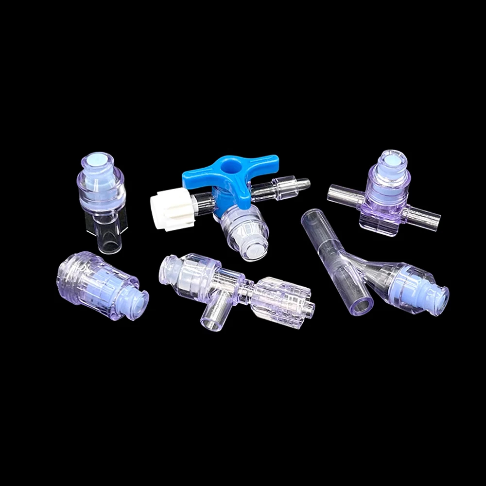 

10PCS Needleless Valves Luer Slip Type Medical Supplies - Non-Sterile Plastic Valves for Healthcare