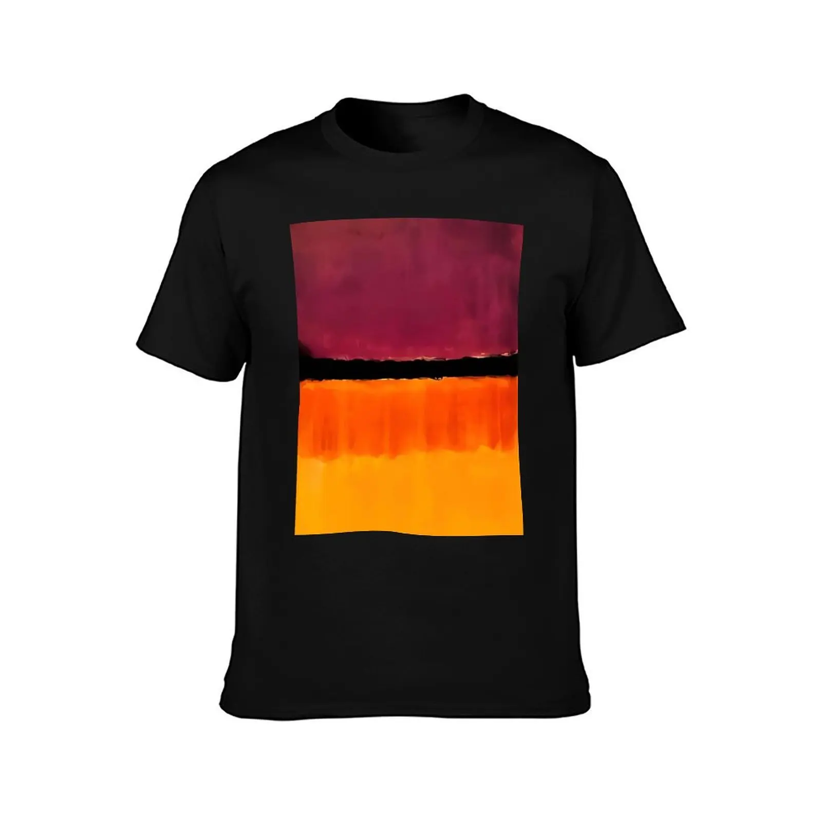 Mark Rothko T-Shirt anime clothes vintage clothes graphic t shirts custom t shirt men workout shirt