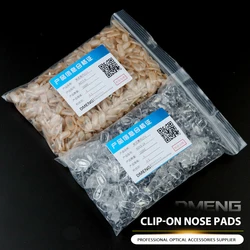 100 Pairs Replacement Nose Pads for Ray-Ban Aviator Sunglasses Clip-on Style Nose Pieces Guards for RB Glasses Frames