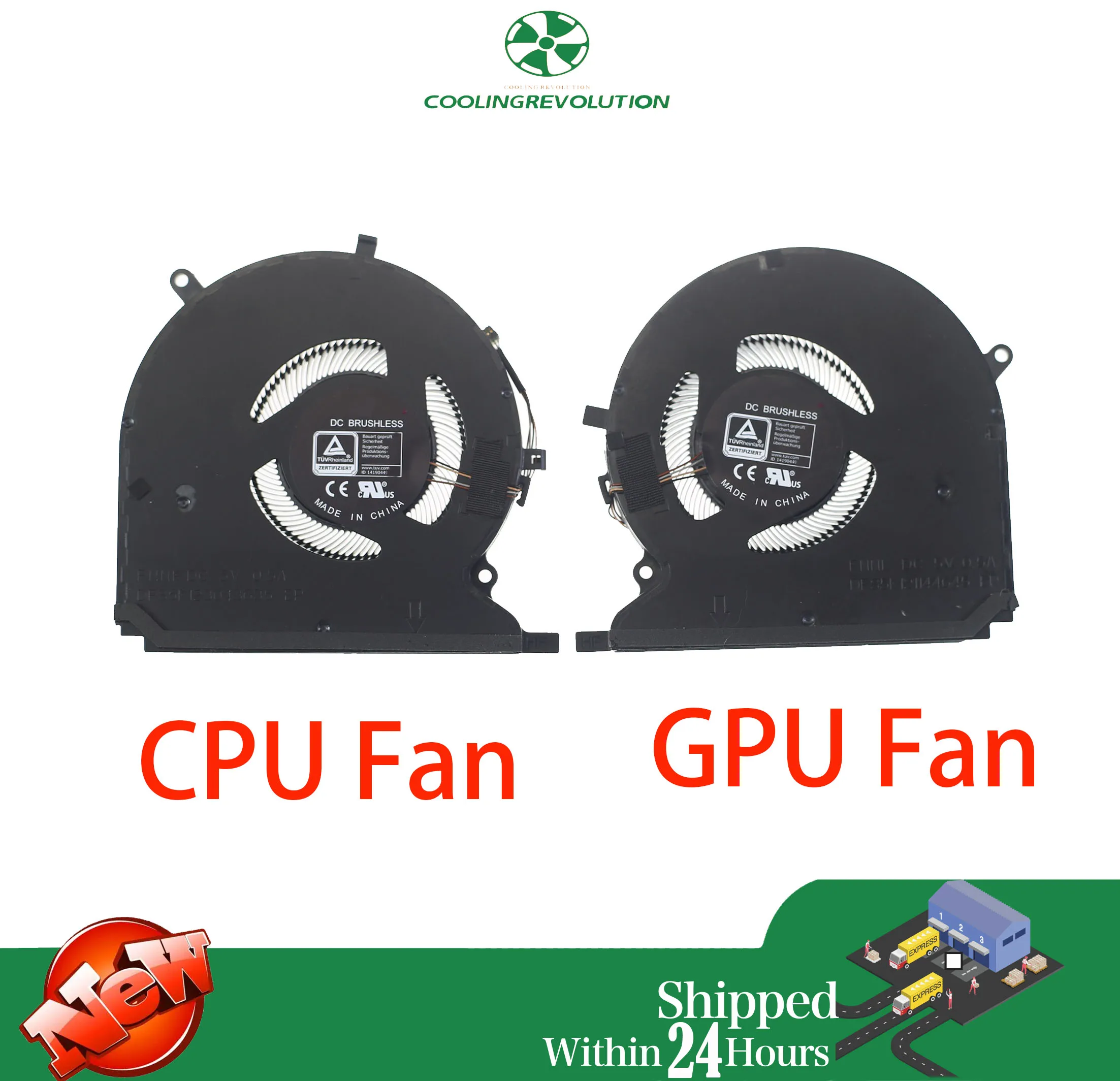 Laptop CPU GPU Cooling Fan For  Razer Blade 14 2021 RZ09-0370 Ryzen 9 5900HX RTX 3070 RTX 3080