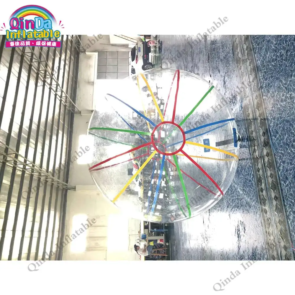 Brinquedos de piscina resistentes ao desgaste, bola inflável para dançar, bola inflável para andar na água ao ar livre