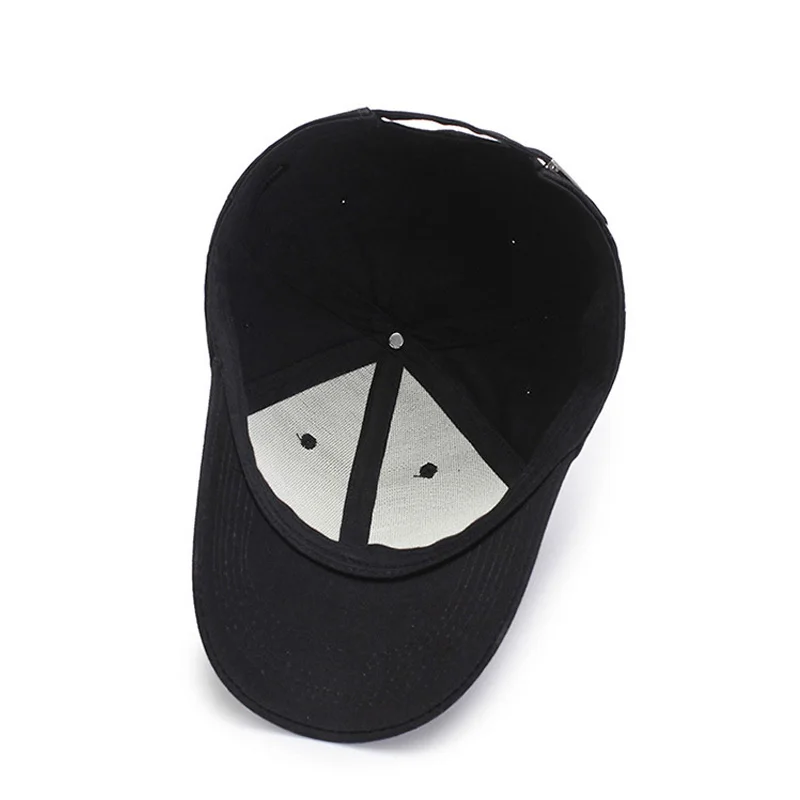 Black Cap Solid Color Baseball Cap Snapback Caps Casquette Hats Fitted Casual Gorras Hip Hop Dad Hats Men Women Unisex