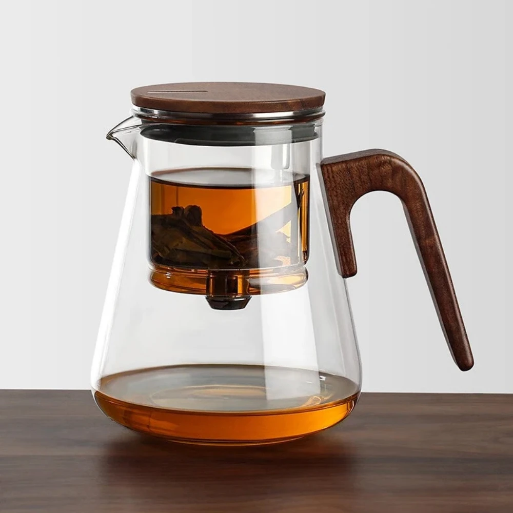 Bonston heat-resistant glass teapot, magnetic switch, 27oz