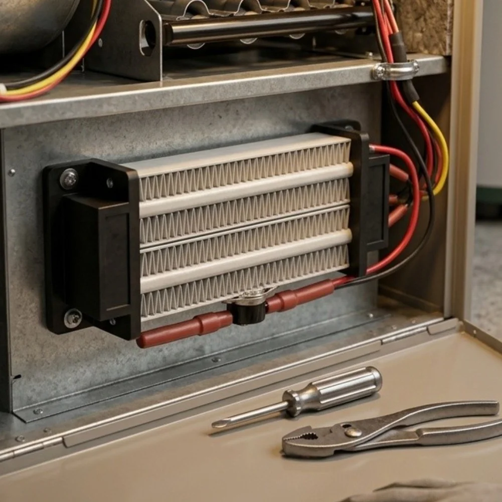 300W Air Heater with Pottery and Porcelain Heating Core for Enclosures Boxes and Electronic Equipment Constant for temp Mode