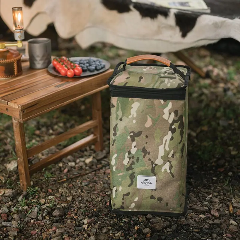 Naturehike Outdoor Camping Camouflage Folding storage Easy To Store light Bag Portable camping Wear-Resistant Waterproof Handbag