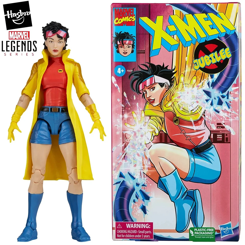 [In-Stock] Hasbro Marvel Legends Series 90s Animated Series X-Men Jubilee 15 cm Action Comic Figure Collectible Model Gift Toys