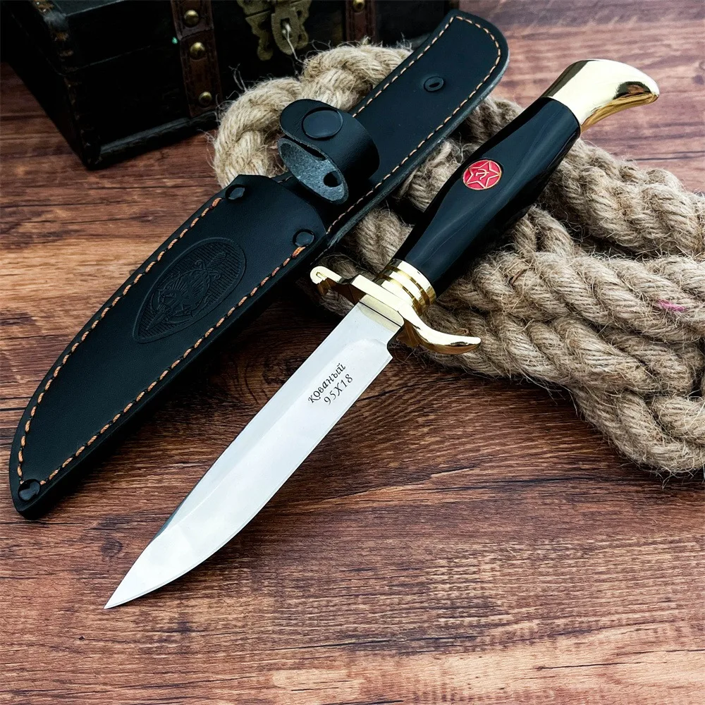 

Открытый нож с фиксированным лезвием, лезвие из нержавеющей стали 440C, акриловая ручка, тактические ножи для самообороны, инструменты для кемпинга, охоты и выживания