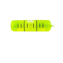 QASE 8*30mm Glass Level glass level bubble Cylindrical Bubble Spirit Level Green Water