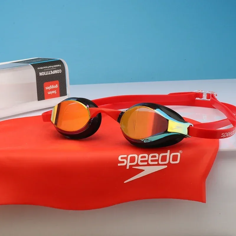 

speedo elite swim goggles small frame clear vision anti fog technology professional racing and training for men women