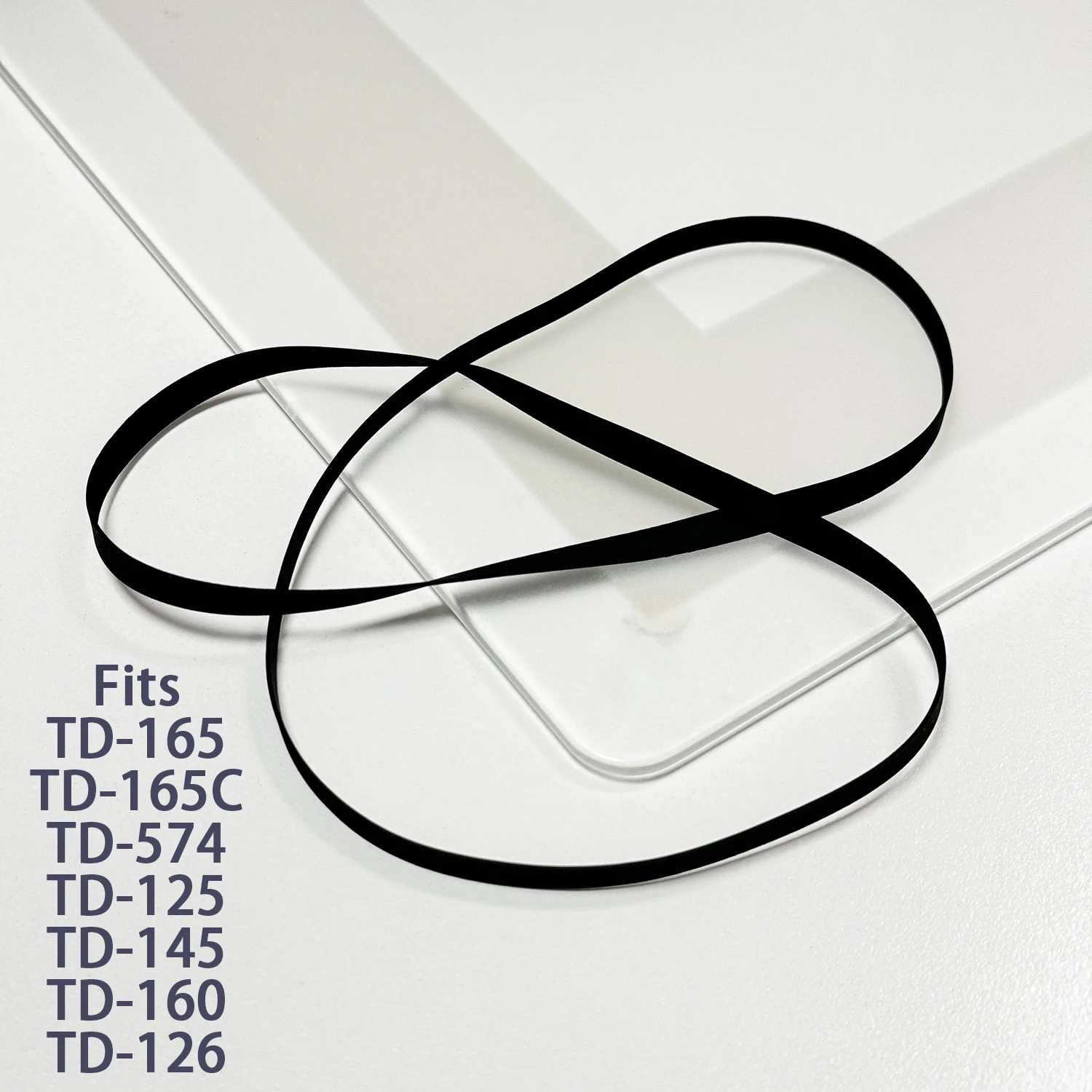 Flat Drive Belt Fits THORENS TD-165 TD-165C TD-574 TD-125 TD-145 TD-160 TD-126 Turntable Platter Belt Repair