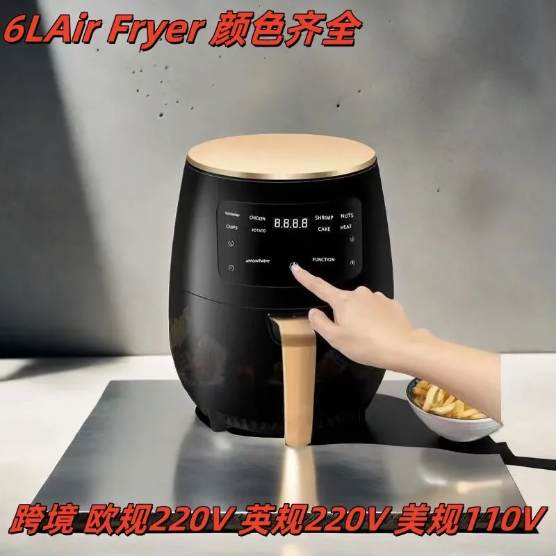 for Air Fryer Household New Visual Multi-functional Electric No-Turn-Over Oven All-in-One Machine Cross-Border