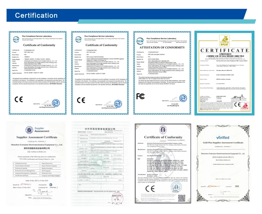 Electronics Production Machinery SMT Solder Paste Printing Machine SMT Assembly Machine