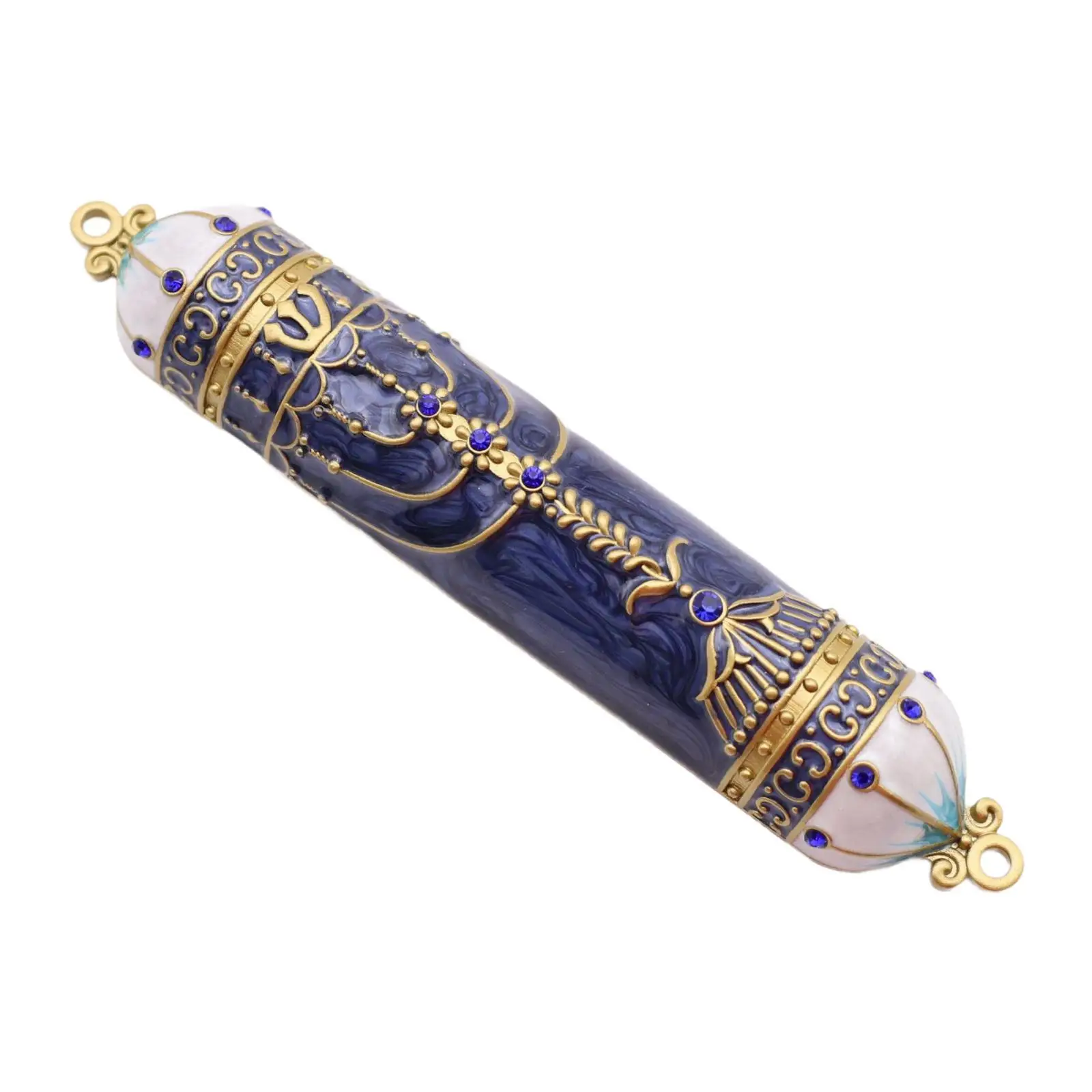 Jewish Mezuzah Case Cover Housewarming Present Front Door Decoration Judaica Gift for Doorway Welcoming and Protection Office