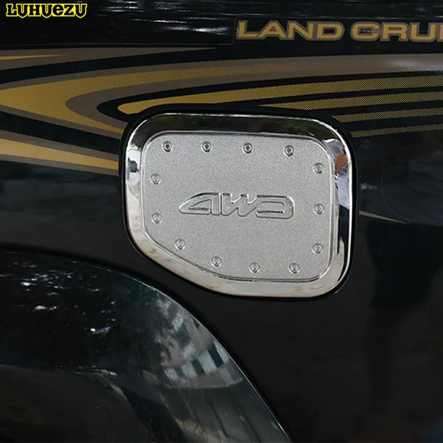 ABS Chromed Tank Gas Cover For Land Cruiser Prado LC120 FJ120 2003-2009 Accessories