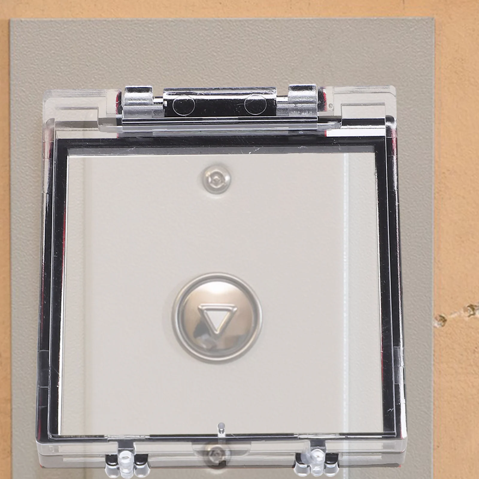 

50X55Mm Elevator Button Protection Cover Transparent Anti-Misoperation Guard For Push Switch Control Panel Power Button Shield