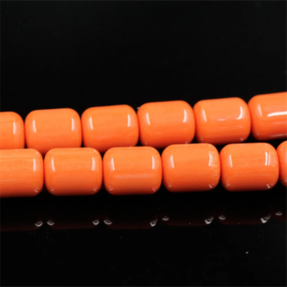 6-17MM Ivory Gems Honey Cylinder Resin Beeswax Trendy Abacus Spacer Loose Beads DIY Jewelry Making Necklace Bracelet Crimp